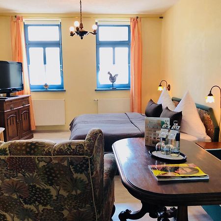 Hotel-Restaurant Thueringer Hof Bad Frankenhausen Pokój zdjęcie
